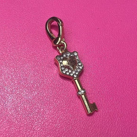 Juicy Couture Jewelry - Juicy couture pave key charm